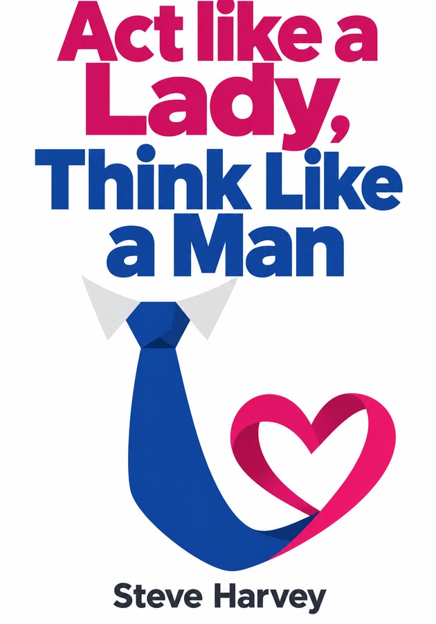 Book cover of Act like a Lady, Think Like a Man by Steve Harvey — critical summary review on 12min