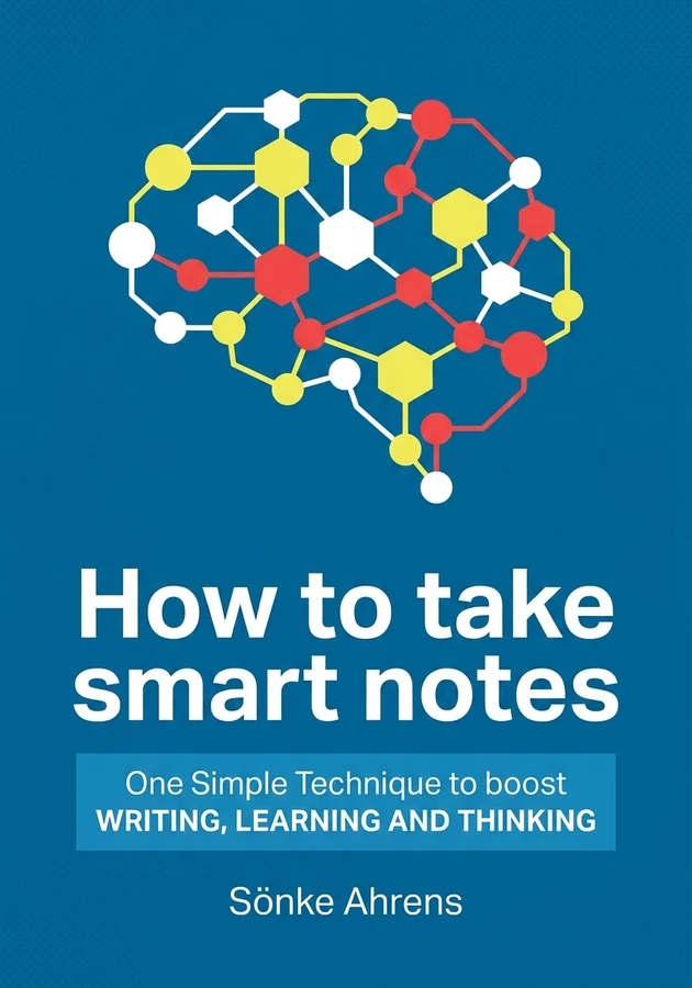 Capa do livro How to take smart notes, de Sönke Ahrens — resumo e resenha crítica no 12min