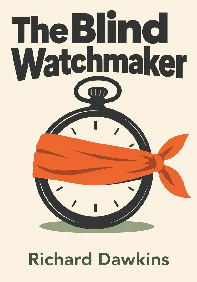 Book cover of The Blind Watchmaker by Richard Dawkins — critical summary review on 12min