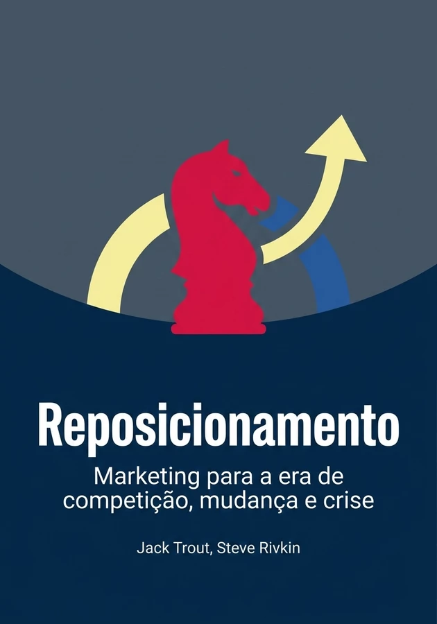 Capa do livro Reposicionamento, de Jack Trout — resumo e resenha crítica no 12min