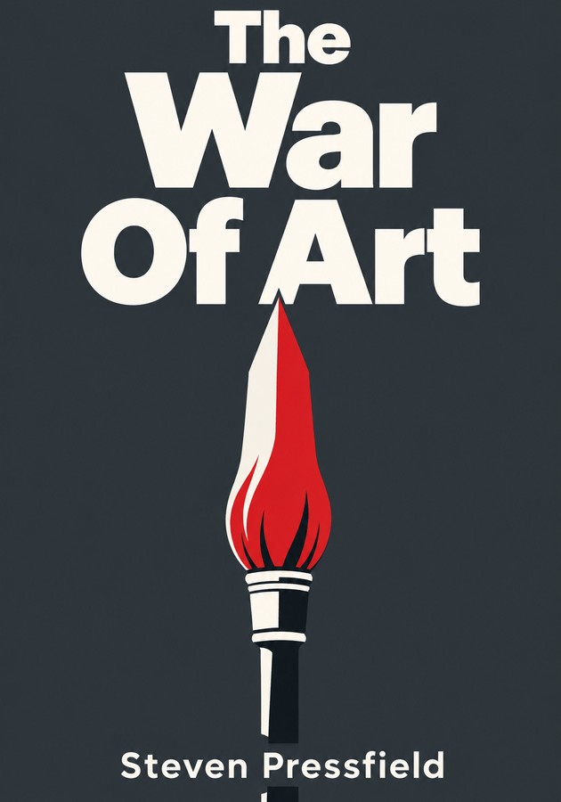 Book cover of The War Of Art  by Steven Pressfield — critical summary review on 12min