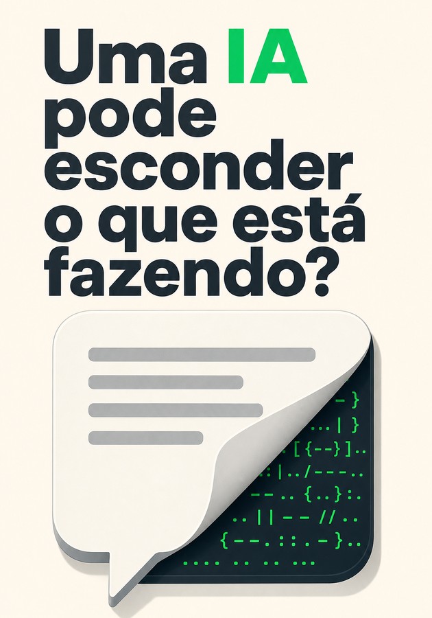 Capa do livro Uma IA pode esconder o que está fazendo?, de 12min Originals — resumo e resenha crítica no 12min