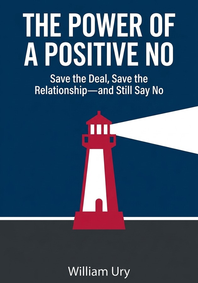 Capa do livro The Power of a Positive No, de William Ury — resumo e resenha crítica no 12min