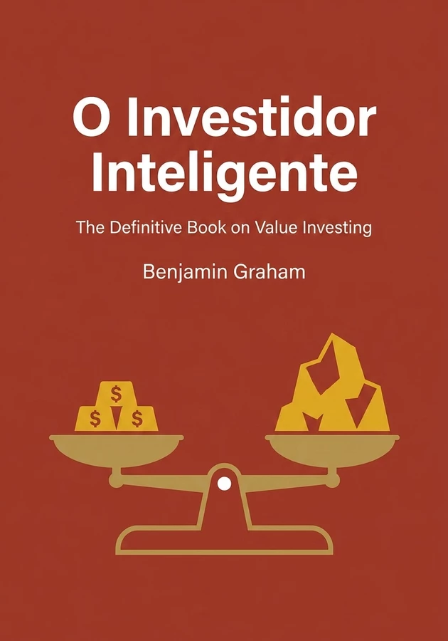 Capa do livro O Investidor Inteligente, de Benjamin Graham — resumo e resenha crítica no 12min