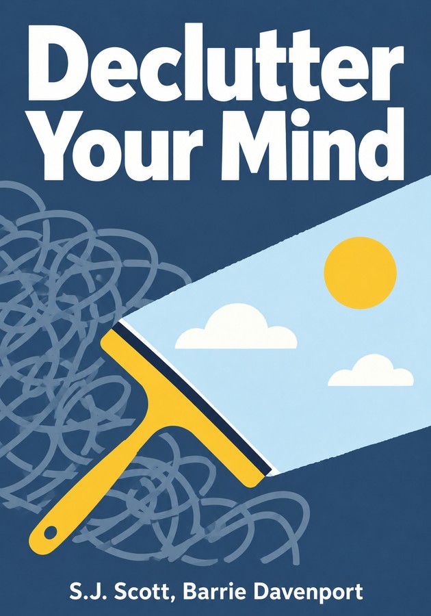 Book cover of Declutter Your Mind by S.J. Scott — critical summary review on 12min