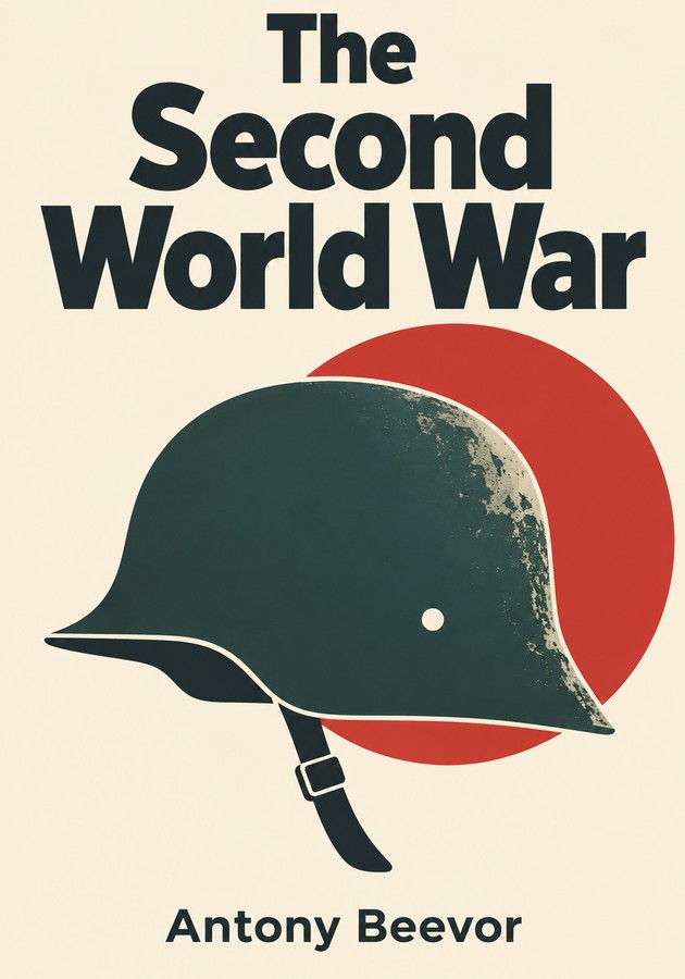 Book cover of The Second World War by Antony Beevor — critical summary review on 12min