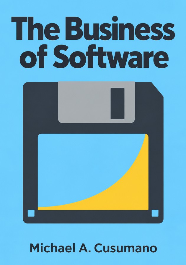 Book cover of The Business of Software by Michael A. Cusumano — critical summary review on 12min