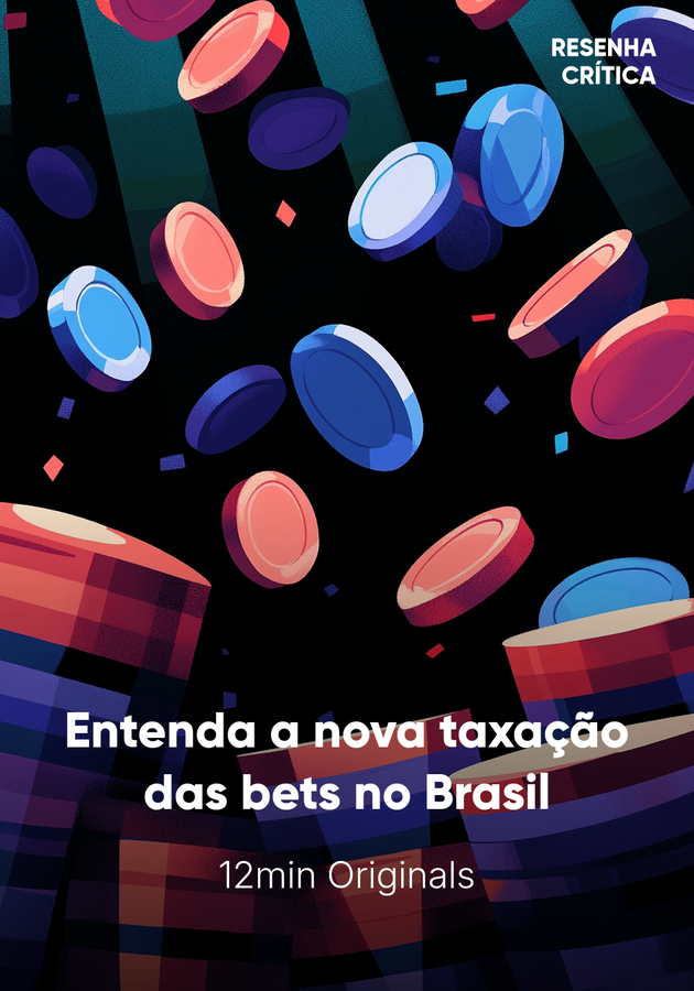 Capa do livro Entenda a nova taxação das bets no Brasil, de 12min Originals — resumo e resenha crítica no 12min