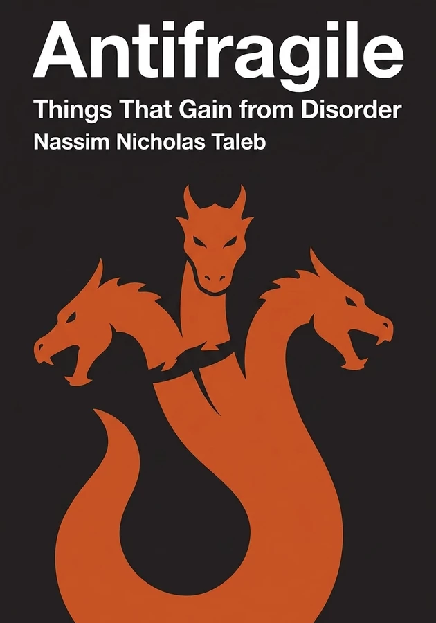 Book cover of Antifragile by Nassim Nicholas Taleb — critical summary review on 12min