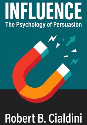 Book cover of Influence by Robert B. Cialdini — critical summary review on 12min