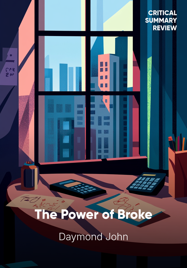 Book cover of The Power of Broke by Daymond John — critical summary review on 12min