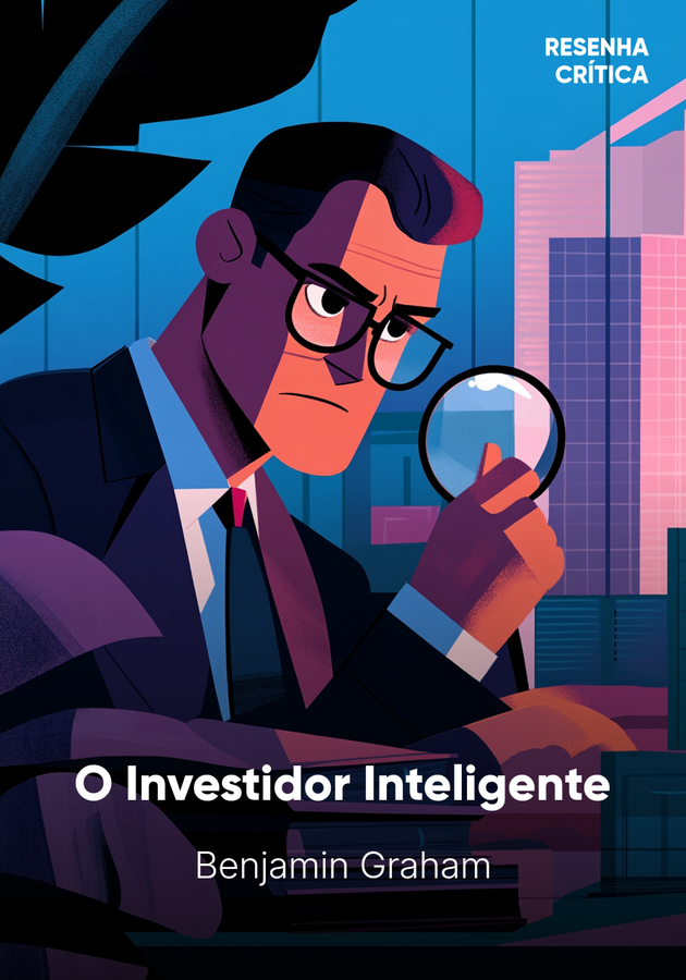 Capa do livro O Investidor Inteligente, de Benjamin Graham — resumo e resenha crítica no 12min