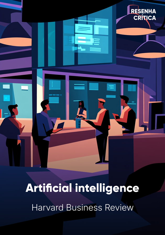 Capa do livro Artificial intelligence, de Harvard Business Review — resumo e resenha crítica no 12min
