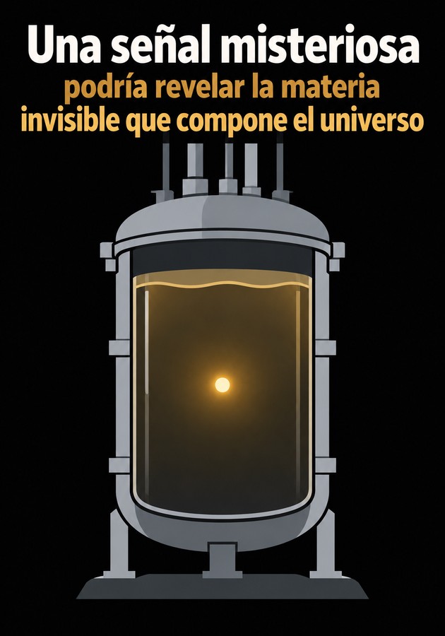 Portada del libro Una señal misteriosa podría revelar la materia invisible que compone el universo, de 12min Originals — resumen crítico y reseña en 12min