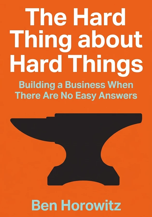 Book cover of The Hard Thing about Hard Things by Ben Horowitz — critical summary review on 12min