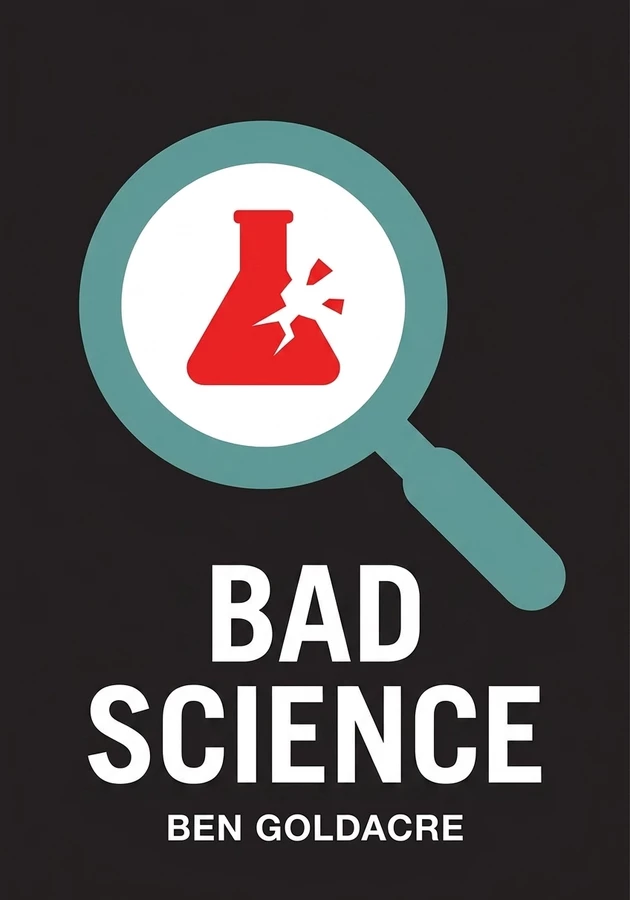 Book cover of Bad Science by Ben Goldacre — critical summary review on 12min