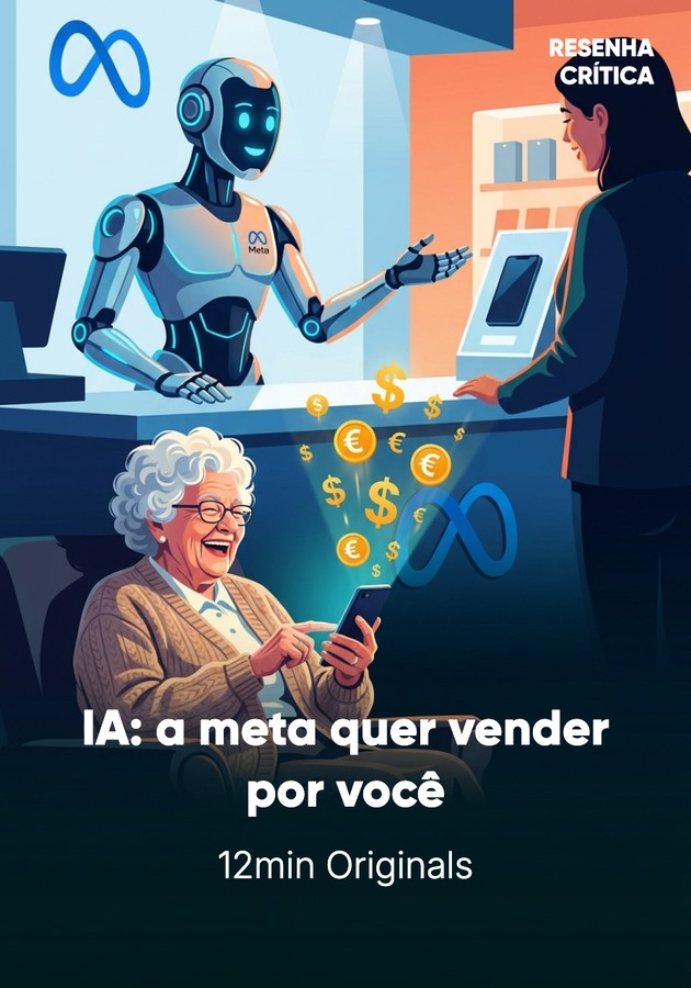 Capa do livro IA: a meta quer vender por você, de 12min Originals — resumo e resenha crítica no 12min