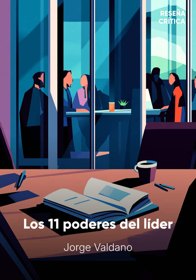 Portada del libro Los 11 poderes del líder, de Jorge Valdano — resumen crítico y reseña en 12min