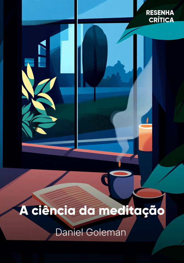 Capa do livro A ciência da meditação, de Daniel Goleman — resumo e resenha crítica no 12min