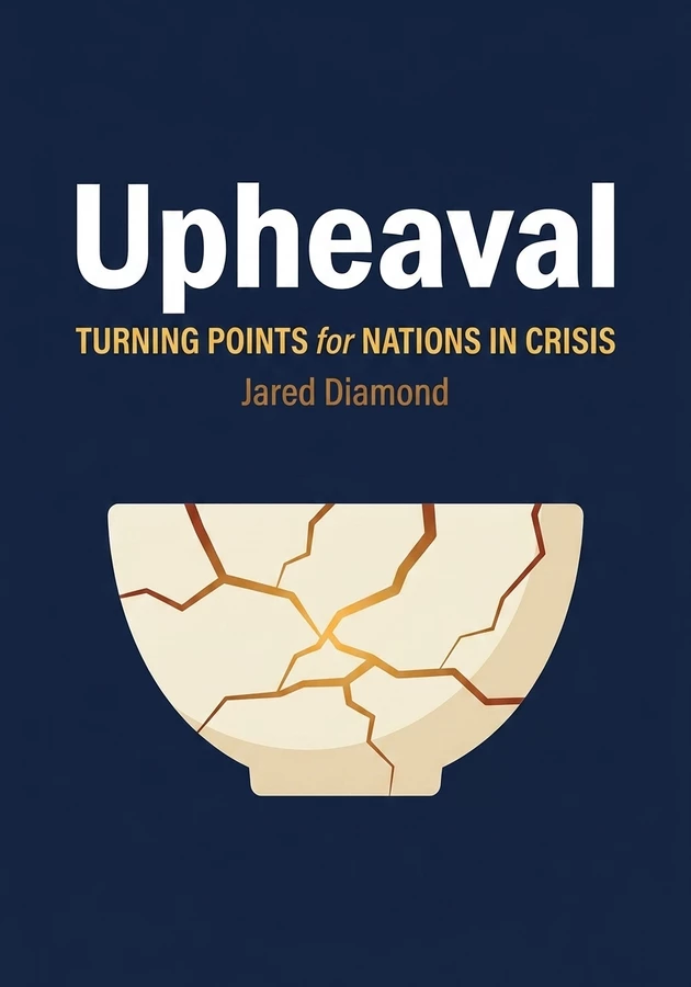 Book cover of Upheaval by Jared Diamond — critical summary review on 12min