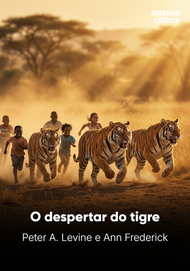 Capa do livro O despertar do tigre, de Peter A. Levine & Ann Frederick — resumo e resenha crítica no 12min