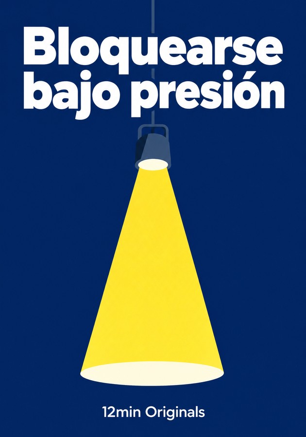 Portada del libro Bloquearse bajo presión, de 12min Originals — resumen crítico y reseña en 12min