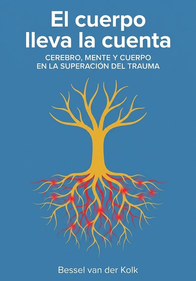 Portada del libro El cuerpo lleva la cuenta, de Bessel van der Kolk — resumen crítico y reseña en 12min