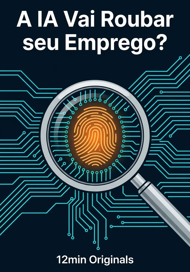 Capa do livro A IA Vai Roubar seu Emprego?, de 12min Originals — resumo e resenha crítica no 12min