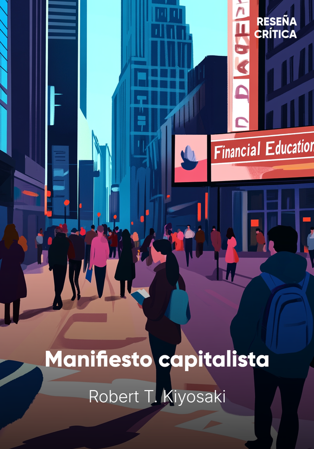 Portada del libro Manifiesto capitalista, de Robert T. Kiyosaki — resumen crítico y reseña en 12min
