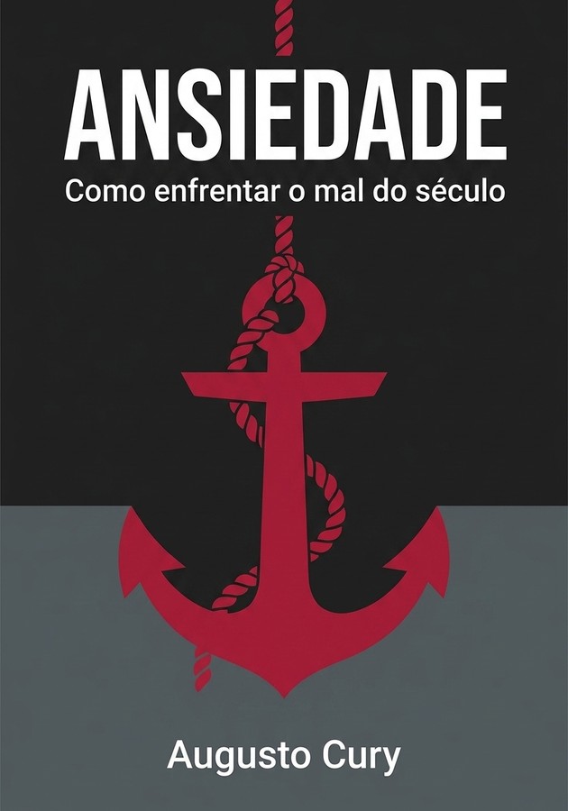 Capa do livro Ansiedade, de Augusto Cury — resumo e resenha crítica no 12min