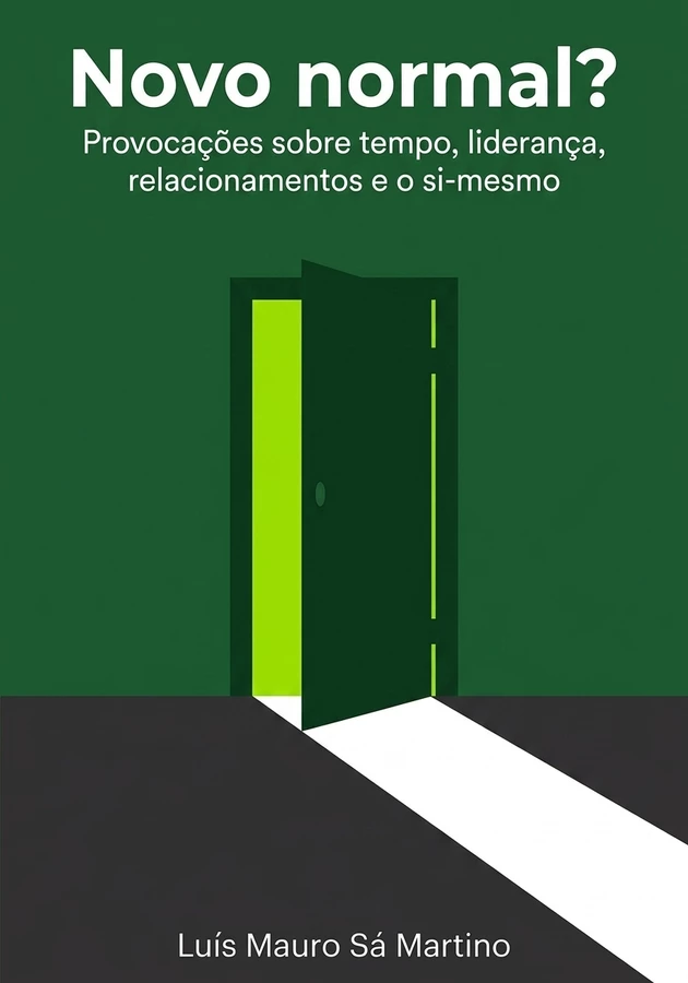 Capa do livro Novo normal? , de Luís Mauro Sá Martino — resumo e resenha crítica no 12min