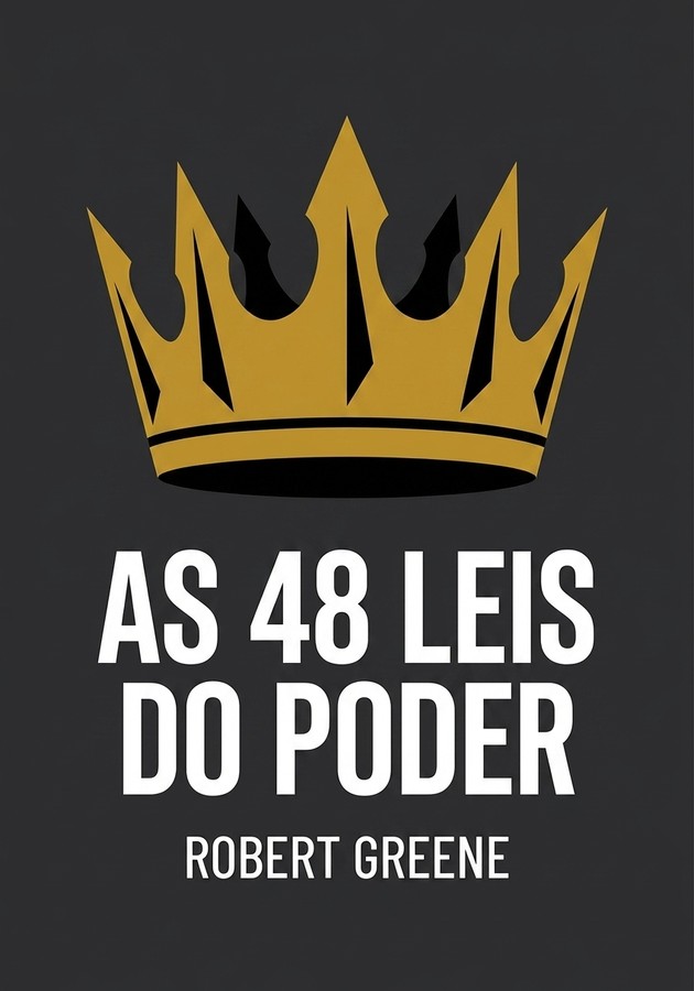 Capa do livro As 48 Leis do Poder, de Robert Greene — resumo e resenha crítica no 12min