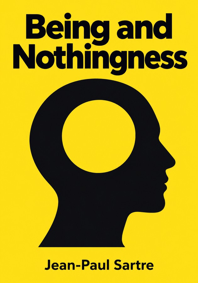 Book cover of Being and Nothingness by Jean-Paul Sartre — critical summary review on 12min