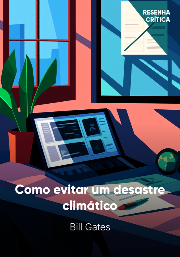 Capa do livro Como evitar um desastre climático, de Bill Gates — resumo e resenha crítica no 12min