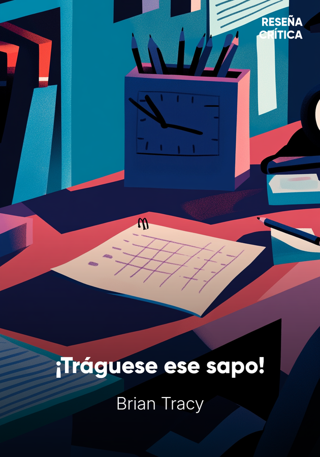 Portada del libro ¡Tráguese ese sapo!, de Brian Tracy — resumen crítico y reseña en 12min