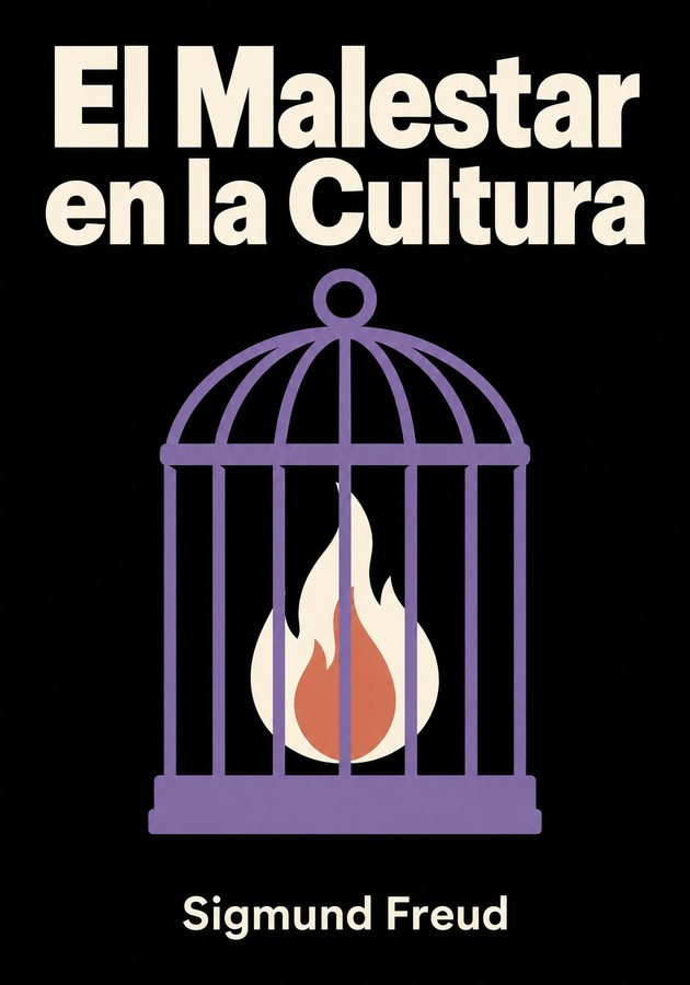Portada del libro El Malestar en la Cultura, de Sigmund Freud — resumen crítico y reseña en 12min