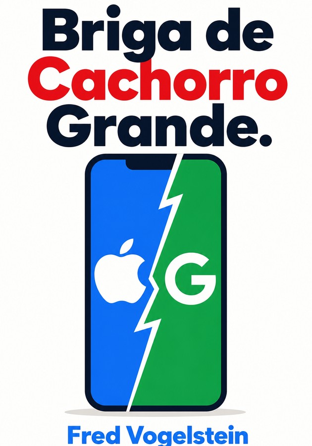 Capa do livro Briga de Cachorro Grande., de Fred Vogelstein — resumo e resenha crítica no 12min