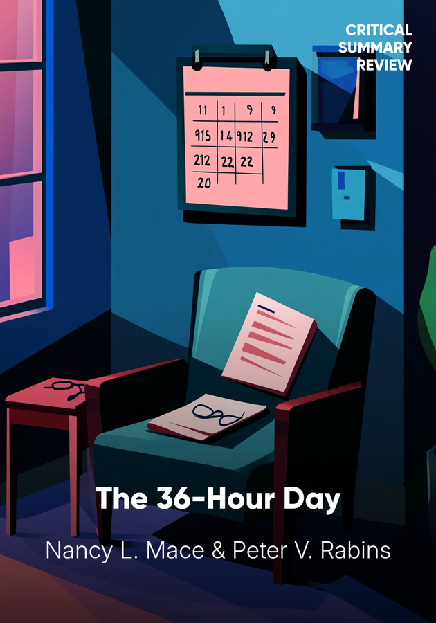 Book cover of The 36-Hour Day by Nancy L. Mace & Peter V. Rabins — critical summary review on 12min