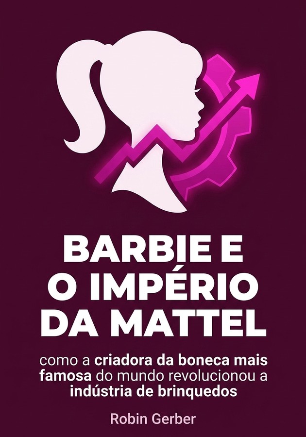 Capa do livro Barbie e o império da Mattel	, de Robin Gerber — resumo e resenha crítica no 12min