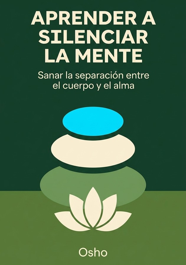 Portada del libro Aprender a silenciar la mente , de Osho — resumen crítico y reseña en 12min