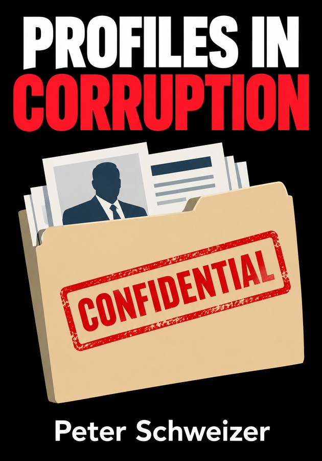 Book cover of Profiles in Corruption by Peter Schweizer — critical summary review on 12min