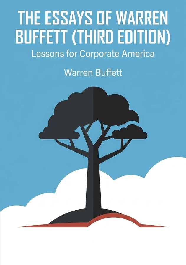 Book cover of The Essays of Warren Buffett (Third Edition) by Warren Buffett — critical summary review on 12min
