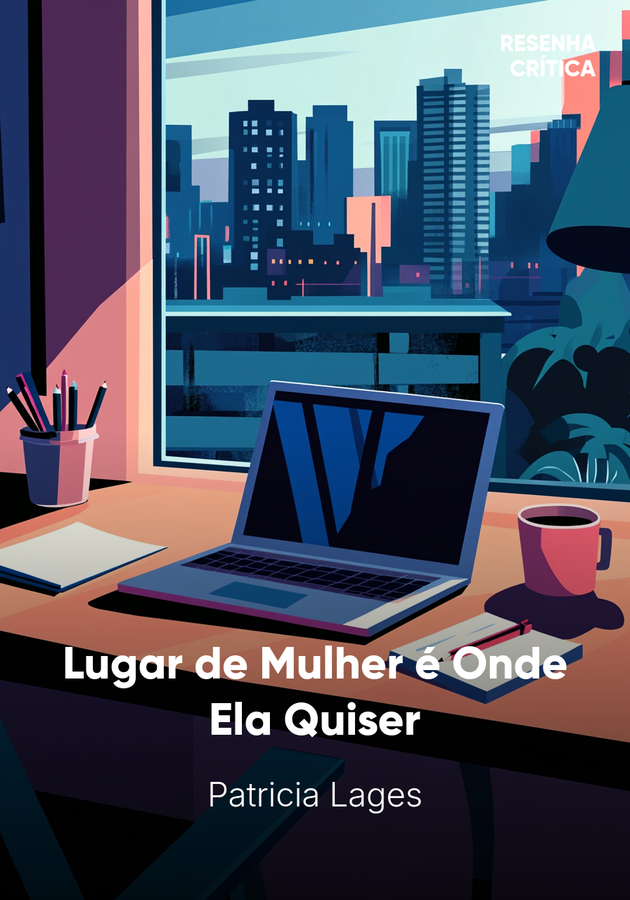 Capa do livro Lugar de Mulher é Onde Ela Quiser, de Patricia Lages — resumo e resenha crítica no 12min