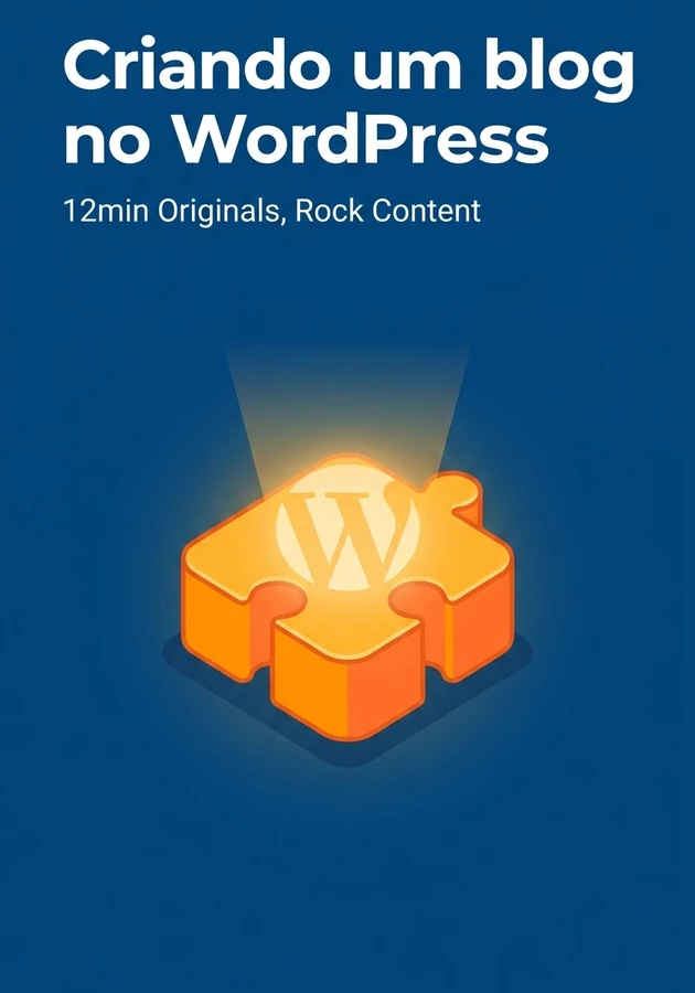 Capa do livro Criando um blog no WordPress, de 12min Originals — resumo e resenha crítica no 12min