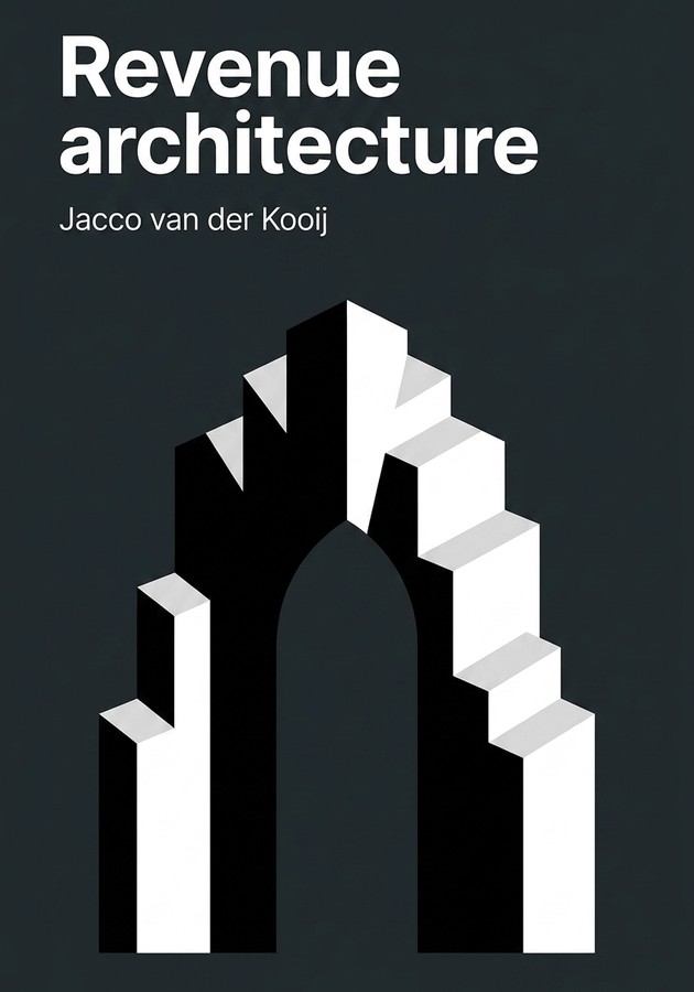 Capa do livro Revenue architecture, de Jacco van der Kooij  — resumo e resenha crítica no 12min
