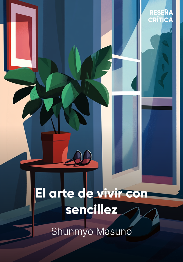 Portada del libro El arte de vivir con sencillez, de Shunmyo Masuno — resumen crítico y reseña en 12min