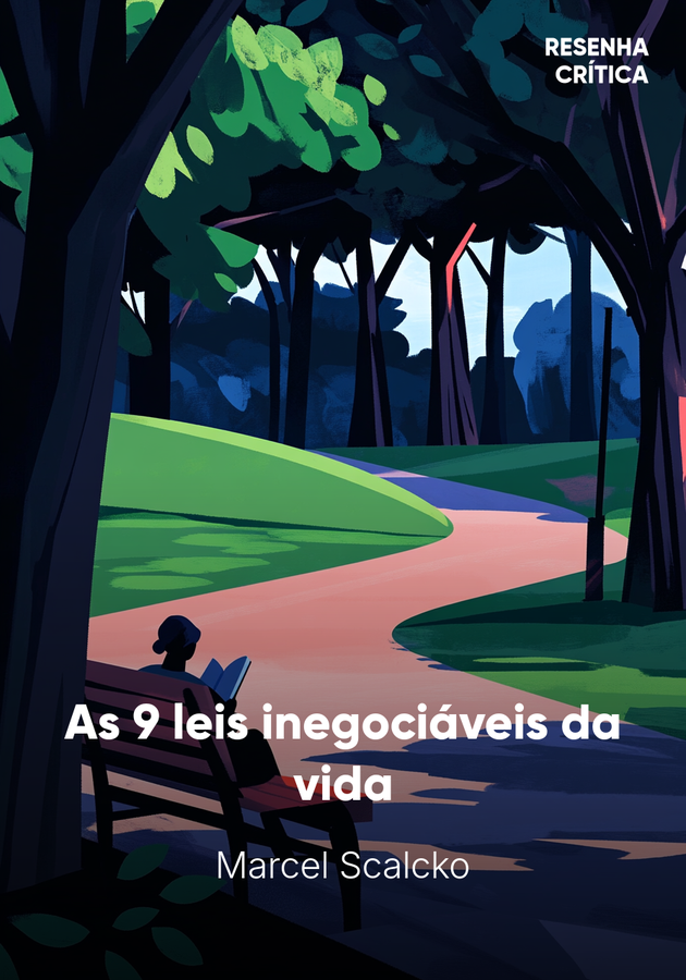 Capa do livro As 9 leis inegociáveis da vida, de Marcel Scalcko — resumo e resenha crítica no 12min