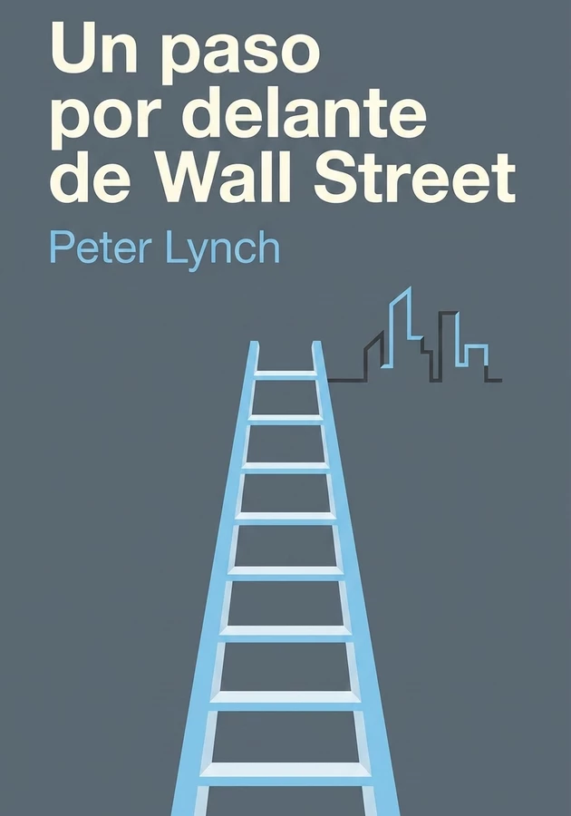 Portada del libro Un paso por delante de Wall Street, de Peter Lynch — resumen crítico y reseña en 12min