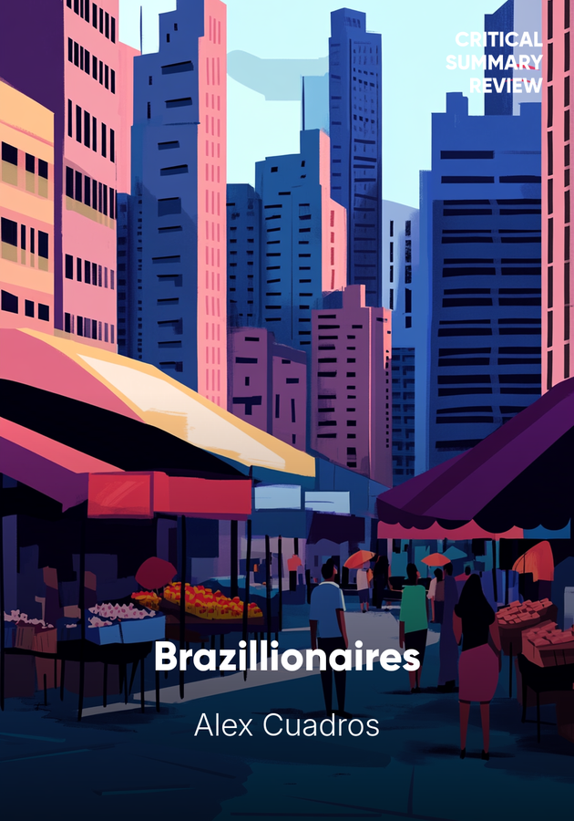 Book cover of Brazillionaires by Alex Cuadros — critical summary review on 12min