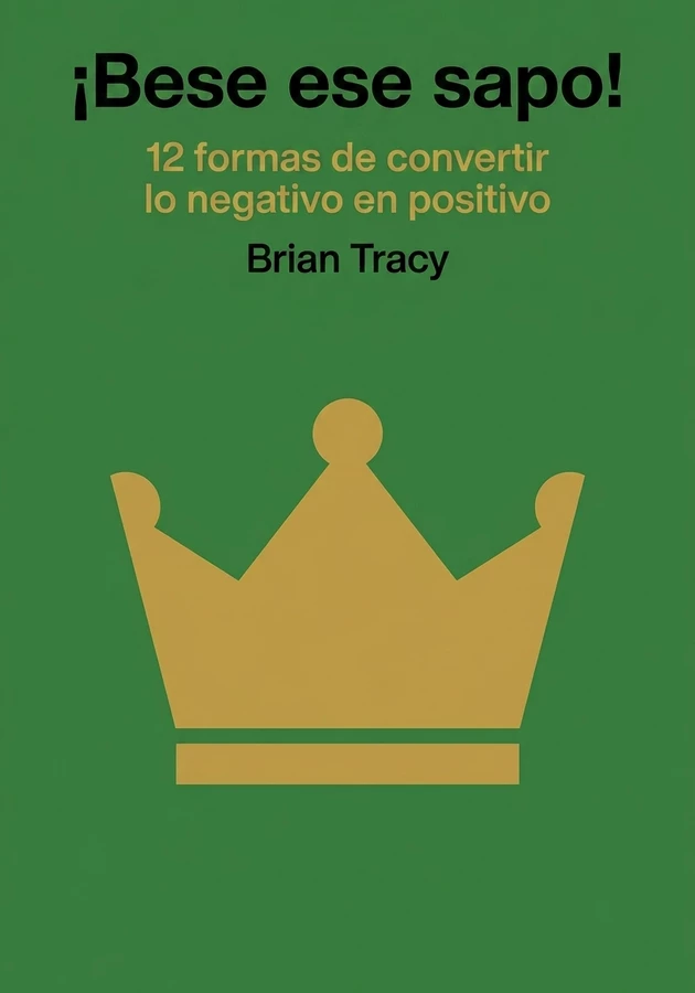 Portada del libro ¡Bese ese sapo!, de Brian Tracy — resumen crítico y reseña en 12min